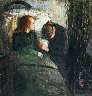 Edvard Munch art the sick child