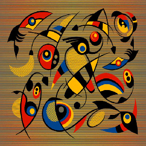 Joan Miró Art visit by viscious speed