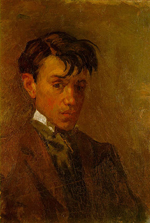 Pablo Picasso Art Self-Portrait