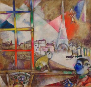 Marc Chagall Paris Through the Window 1913