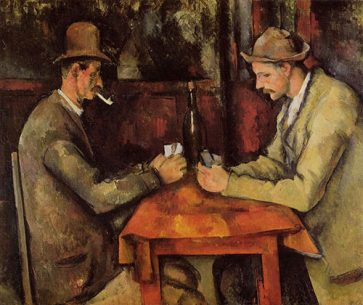 Paul Cezanne Art The Card Players