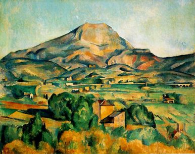 Paul Cezanne Art Mont Sainte Victoire