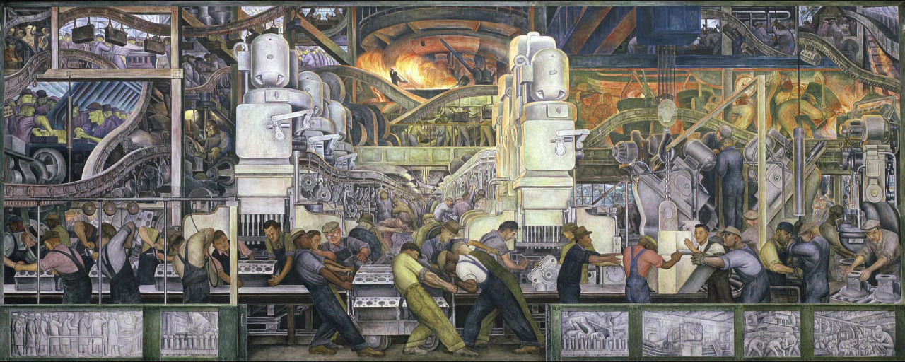 Diego Rivera Detroit Industry Murals