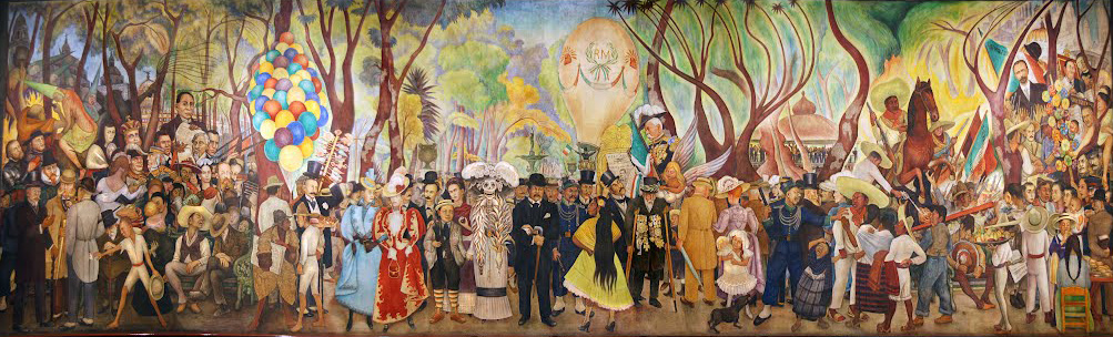 Diego Rivera Art Dreams of a Sunday