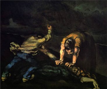 Paul Cezanne Art The Murder