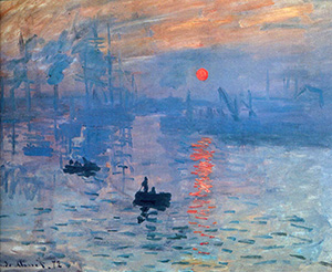 Claude Monet Art impressionism sunrise