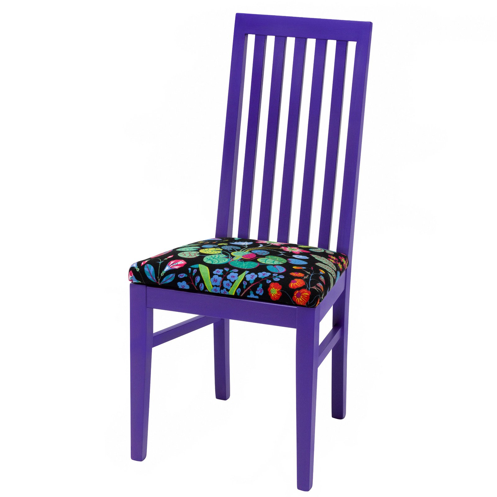 Purple Chairs 'Alice Contemporary Italian Dining Chair by Cheeky Chairs