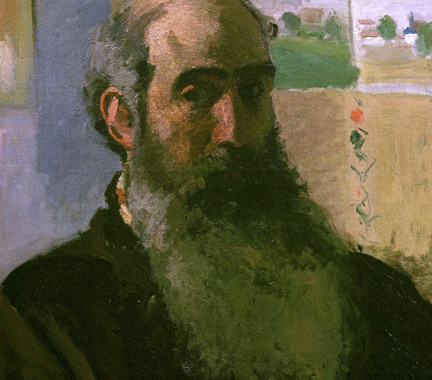 Camille Pissarro art self-portrait