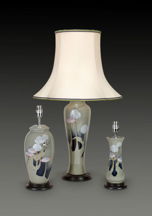 Grey Ceramic Lamps