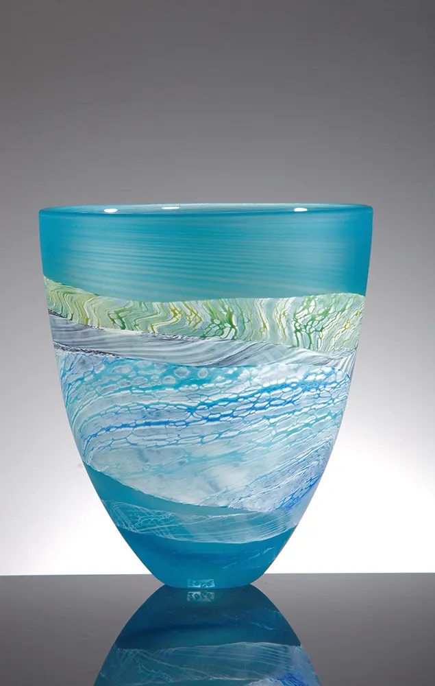 Blue And White Bowls 'Sea Shore - Spring Tides' by Thomas Petit - Image 2