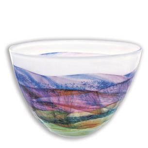 Coloured Glass Bowl