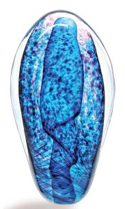 Decorative Glass Paperweights Light Blue
