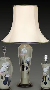 Grey Ceramic Lamps