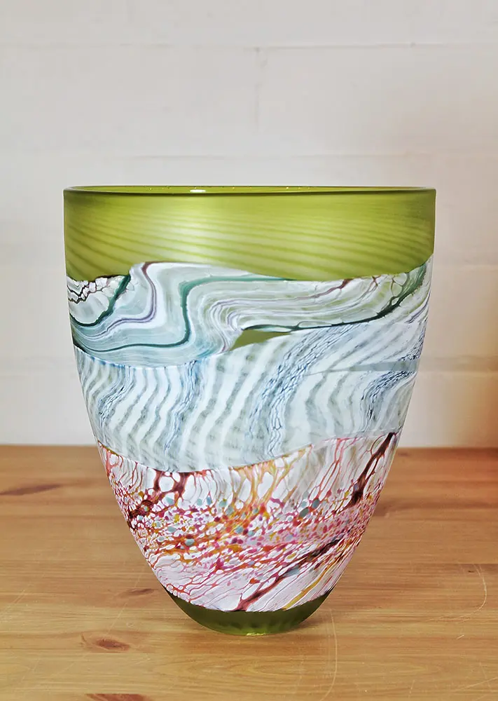 Hand Blown Glass Bowls Small