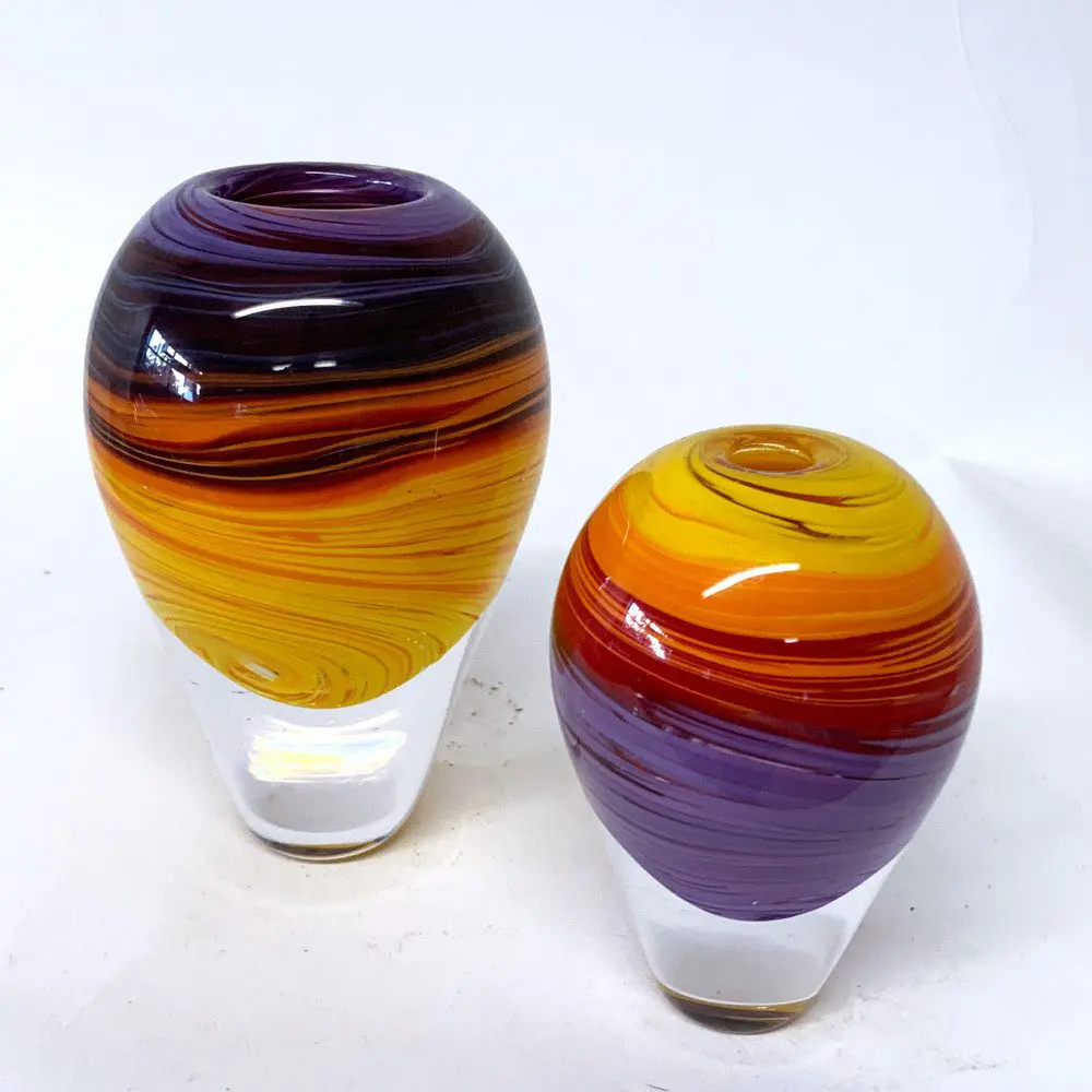 Beautiful Vases ‘Colour Theory Pods – Sunset’ by Nicola Steel - Image 2