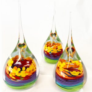 Modern Glass Ornaments