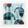 Abstract Fused Glass Wall Art