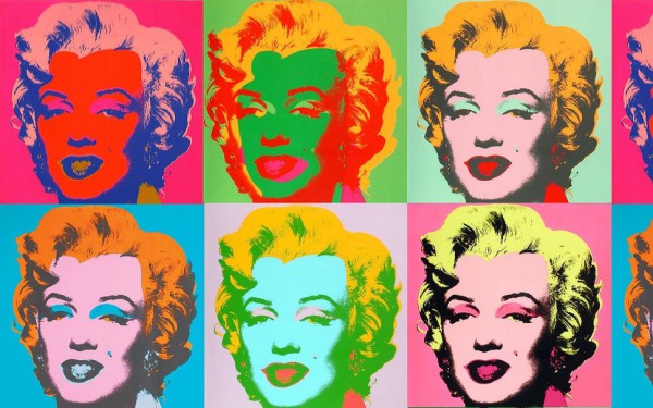 Andy Warhol Art Marilyn