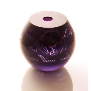 Artistic Glass Vessel