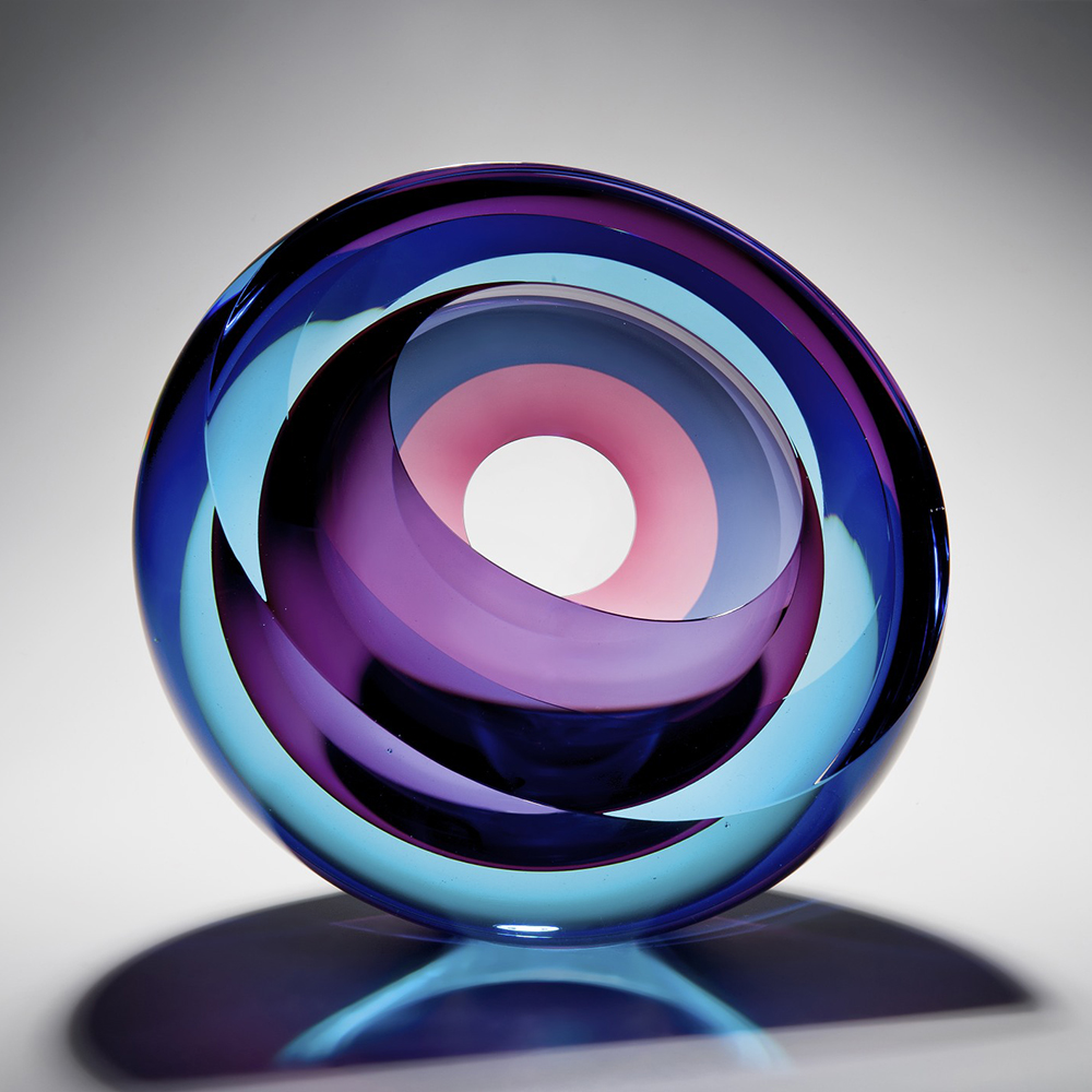 Contemporary Glass Art 'Echoes Of Light' By Tim Rawlinson | vlr.eng.br