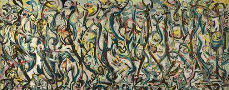 Jackson Pollock Art Mural