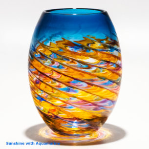 Colourful Glass Vases