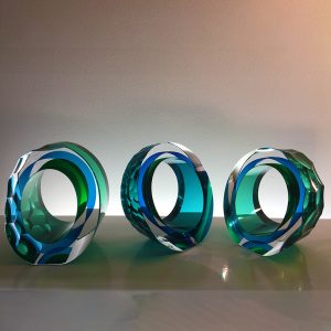 Green Blue Ornaments