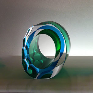 Modern Glass Sculptures