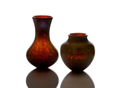 Art Vase 'Volcanic Glass' by Kalki Mansel