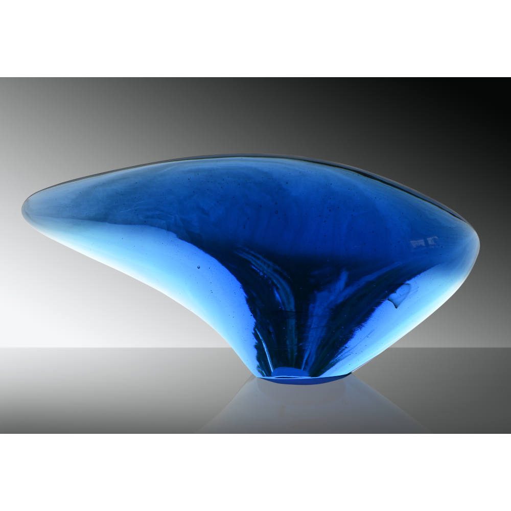 Blue Art Glass