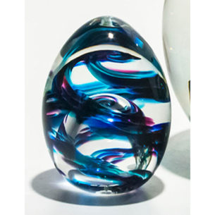 Clear Glass Paperweight