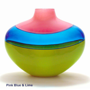 Contemporary Vase 'Majestic' by Michael Trimpol