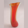 Orange Vase 'Autumn Inspired Vessel III' by Hazel MacLennan
