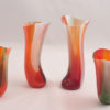 Orange Vase 'Autumn Inspired Vessel III' by Hazel MacLennan