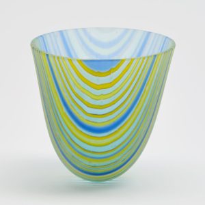 Colourful Glass Vessels by Aline Johnson