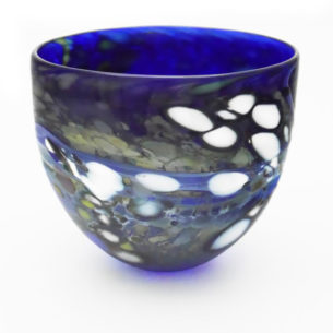 Decorative Blue Bowl