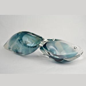 Blue Blown Glass