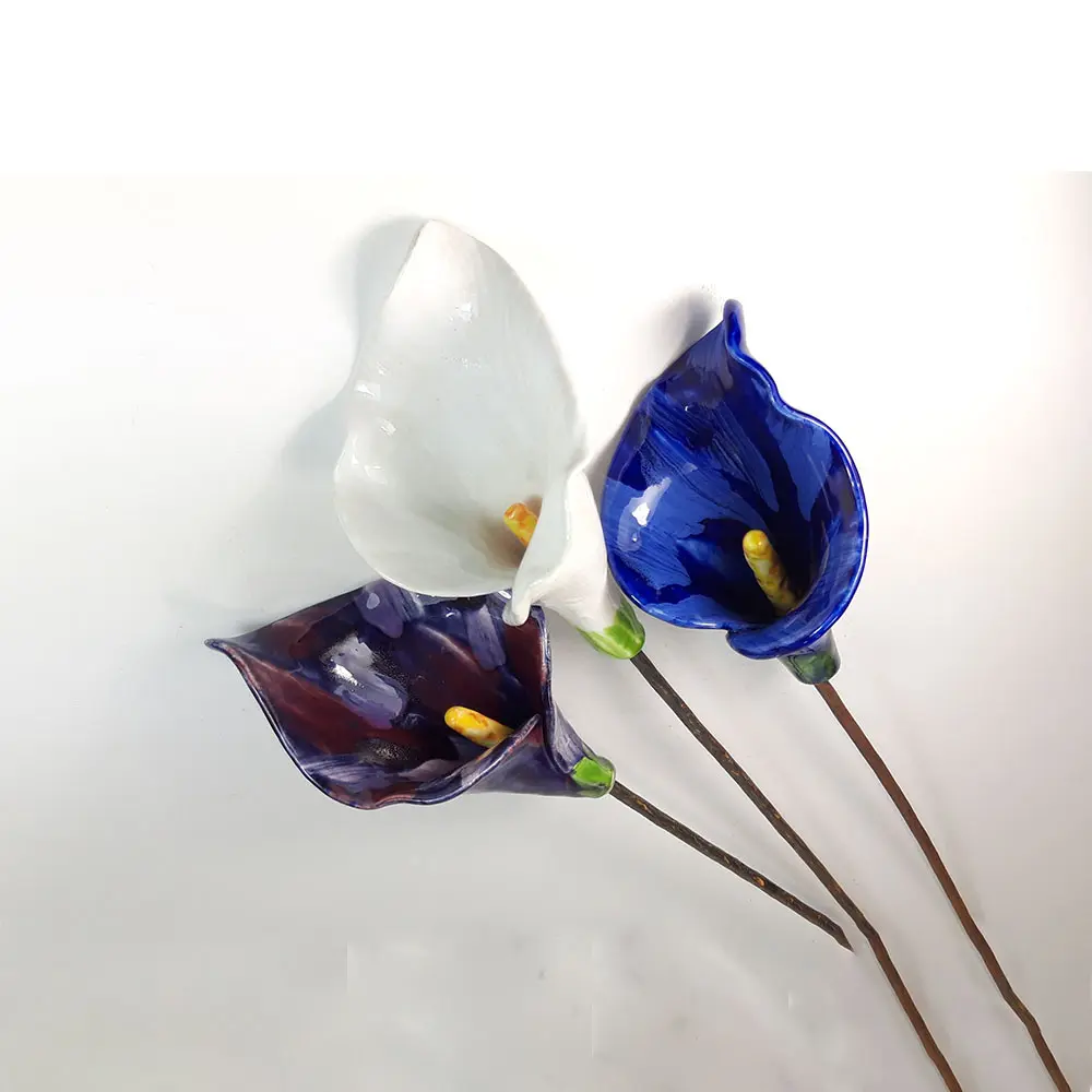Ceramic Flowers ‘Lilies’ by Renee Kilburn