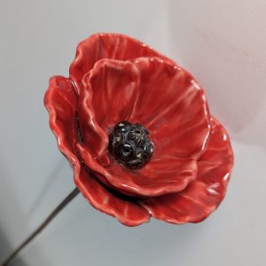 Handmade Ceramic Flowers by Renee Kilburn