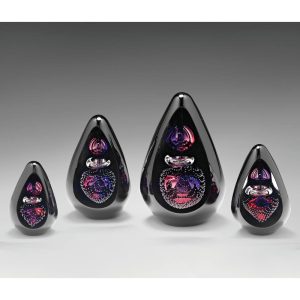 Black Glass Ornaments Remigijus Kriukas