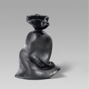 Lithuanian Glass Art Black Remigijus Kriukas