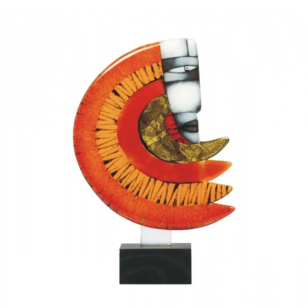Rainbow Glass Sculpture ‘Rainbow Man’ by Maciej Habrat - Image 3