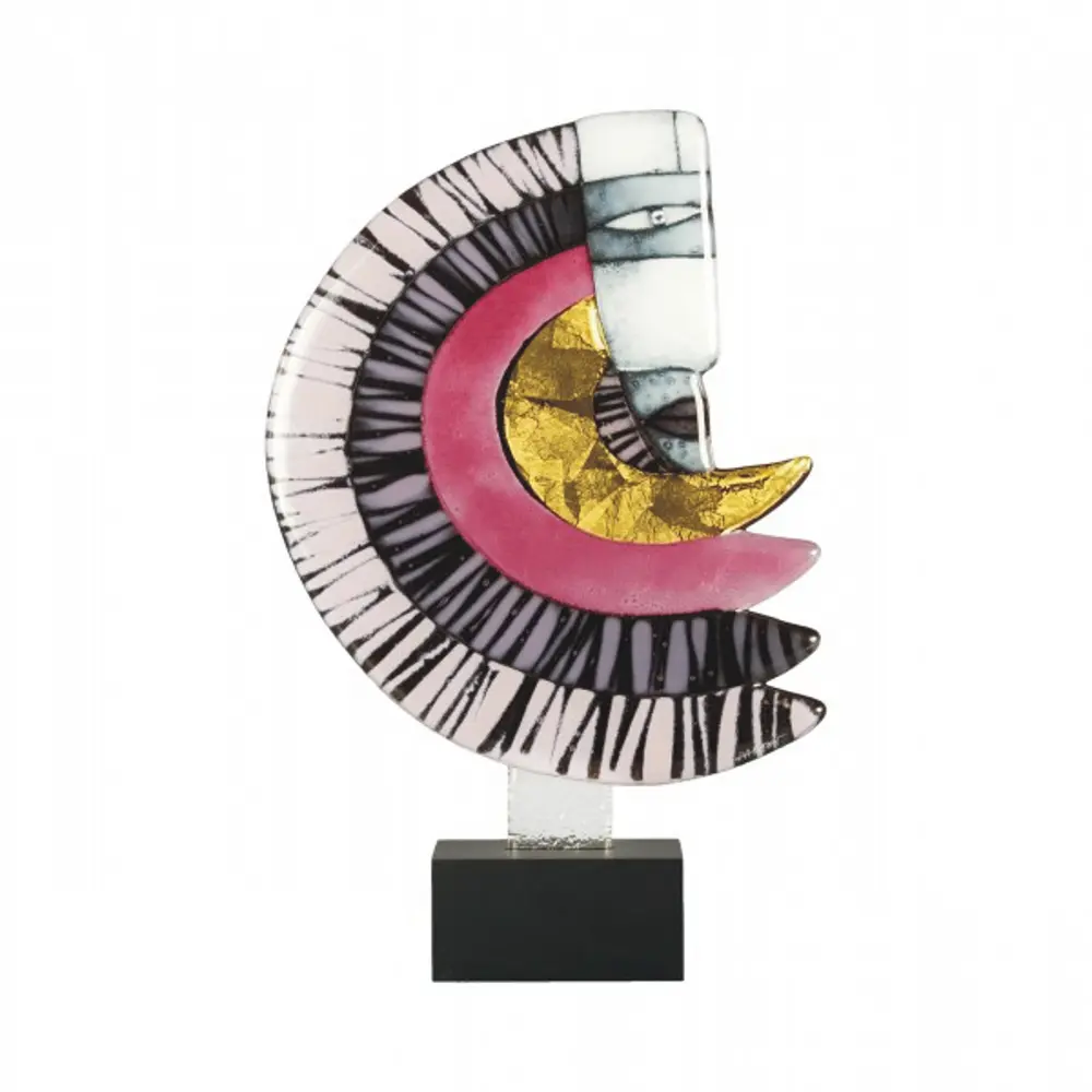Rainbow Glass Sculpture ‘Rainbow Man’ by Maciej Habrat - Image 5