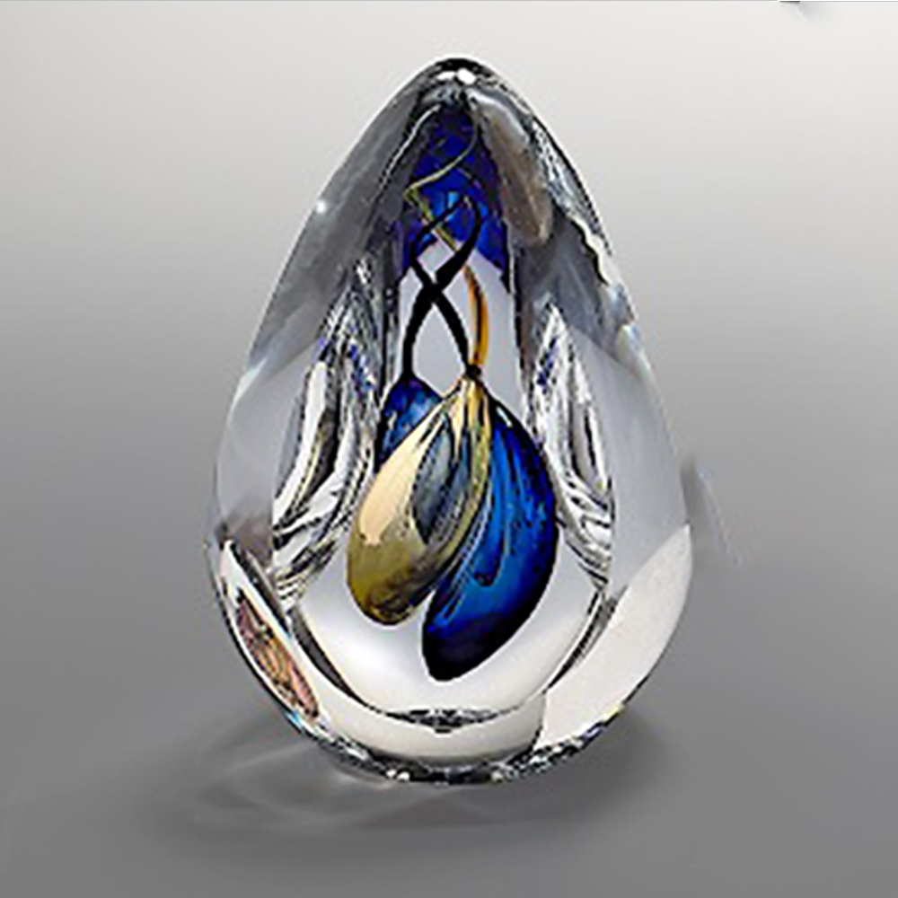 Unique Glass Paperweight