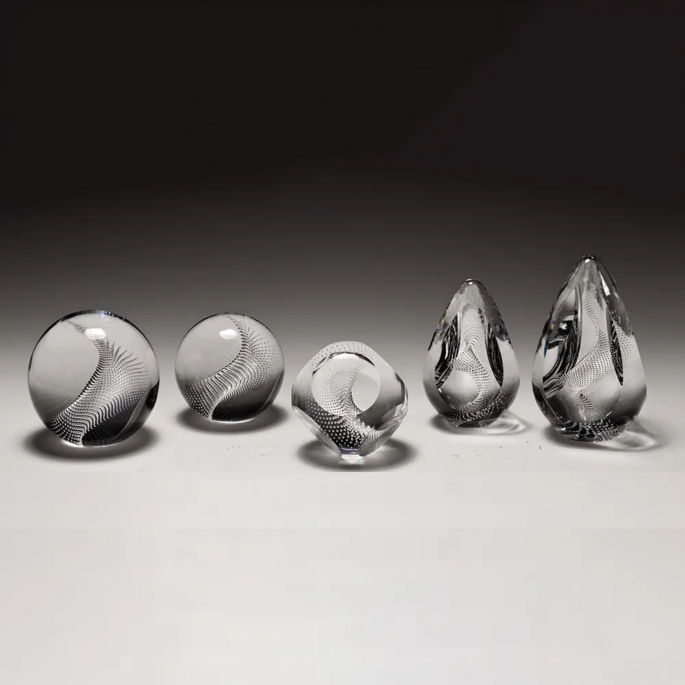 Unique Paperweights ‘Effervescent’ by Remigijus Kriukas
