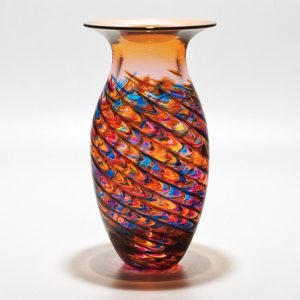 Colourful Glass Art Vases