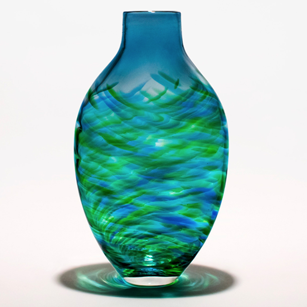 Contemporary Glass Vases I Vortex By Michael Trimpol I Boha Glass