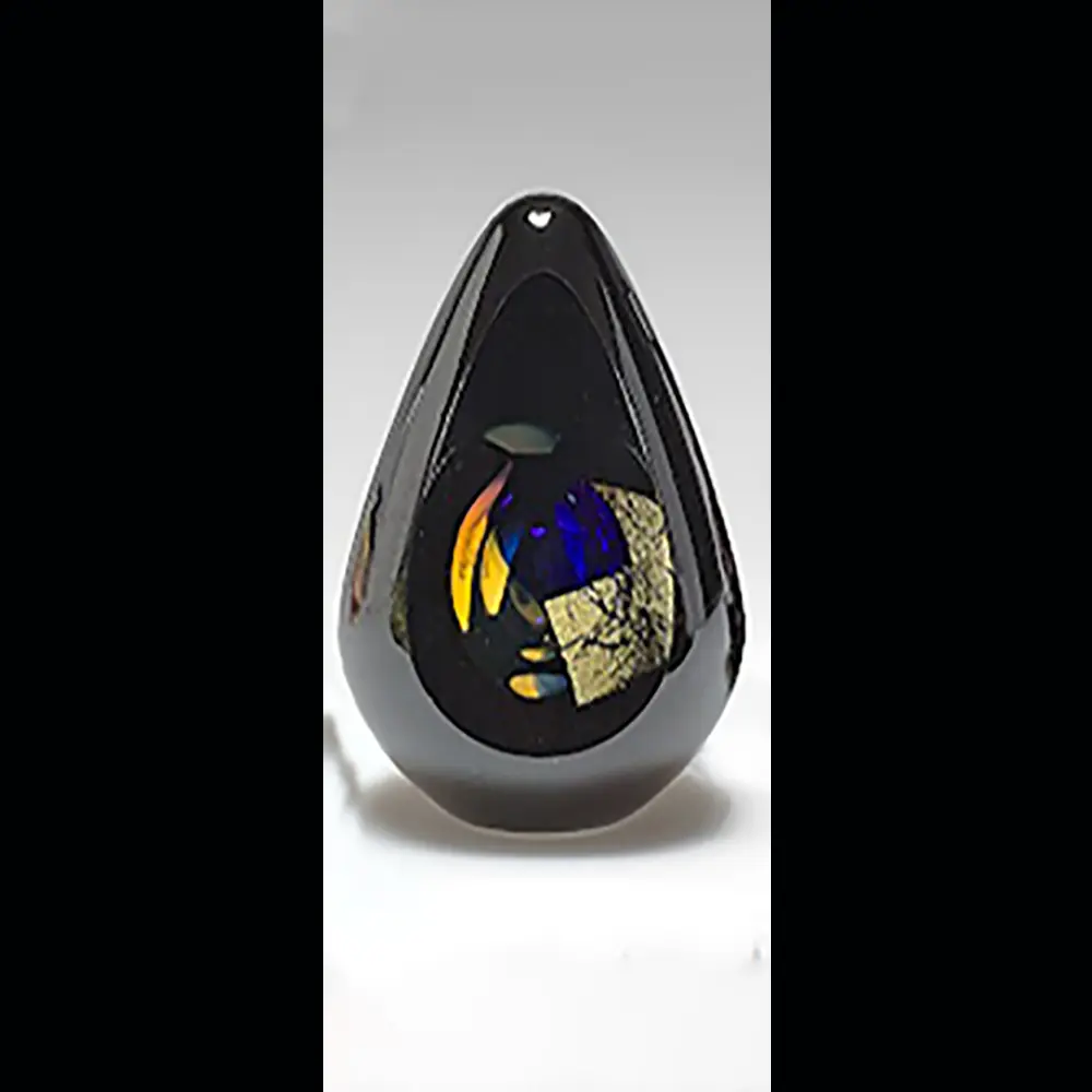 Glass Blown Paperweights ‘Golden Sash’ by Remigijus Kriukas - Image 6