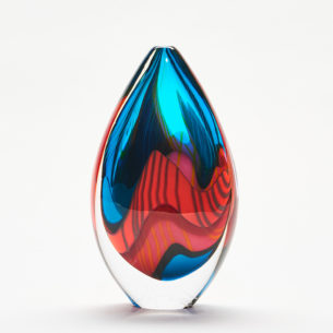 Coloured Glass Ornament