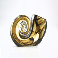 Glass Shell Sculpture